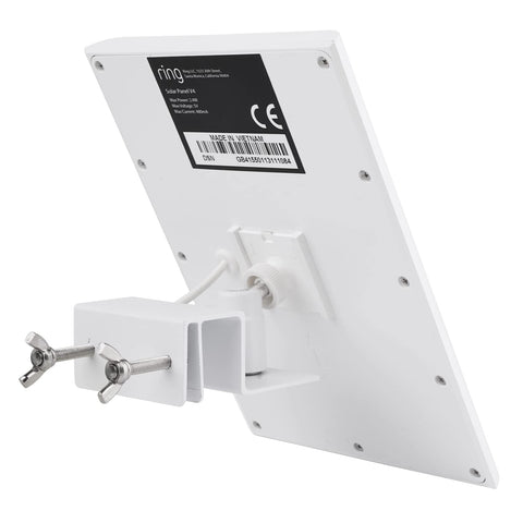 AlertCAM secure hold keeps solar panel steady, reducing repositioning throughout the day.