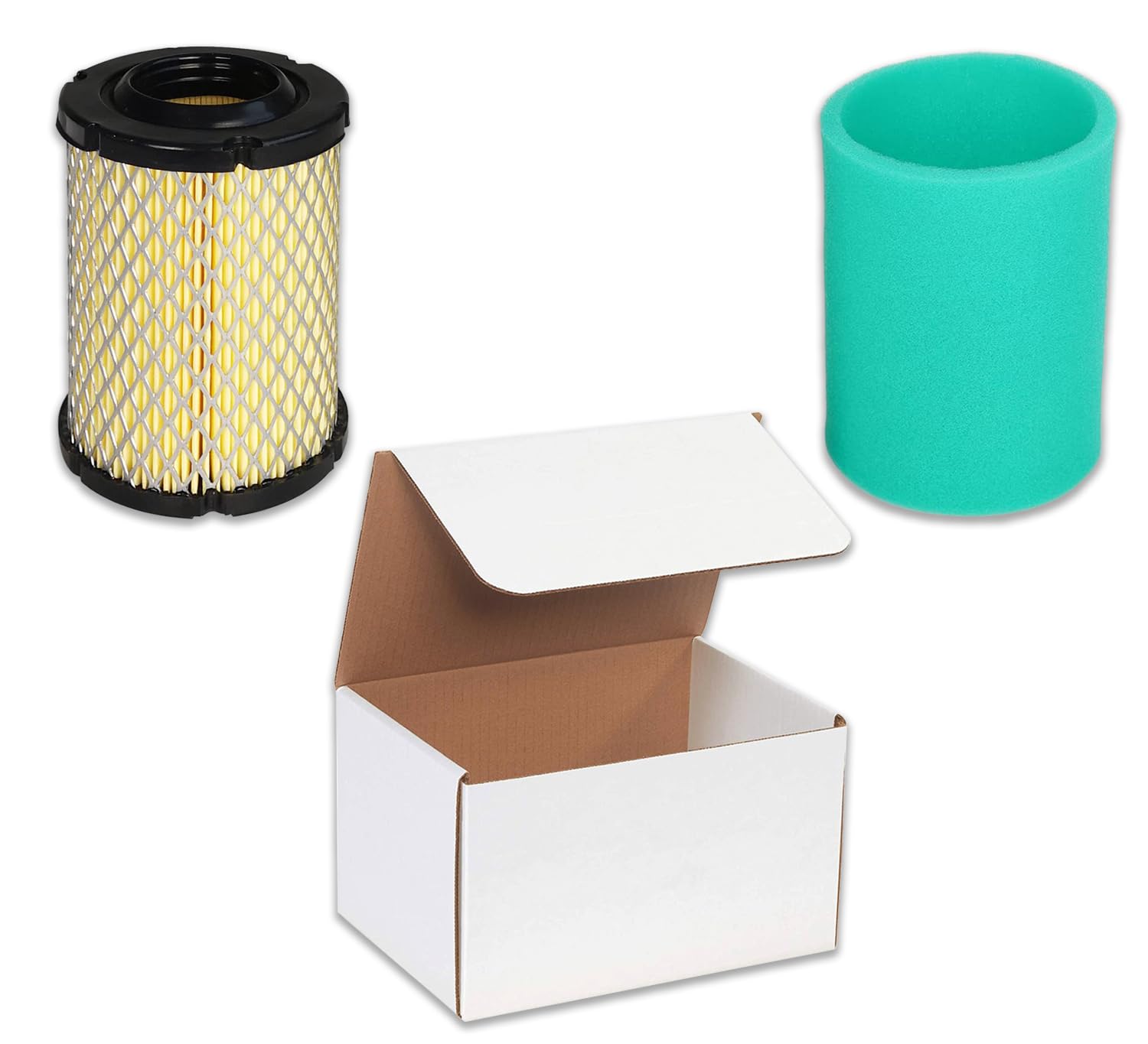 Packaging of ALEVAK air filter kit for replacement
