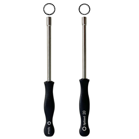 ALFUL carburetor tool 21 teeth splined close up for precise tuning