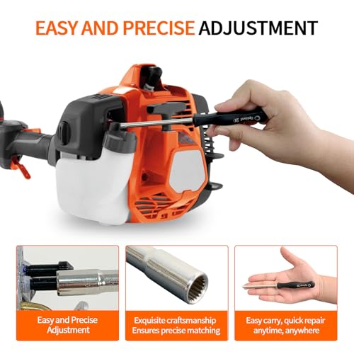 ALFUL tool in use on Poulan Husqvarna Stihl Echo for carb tuning