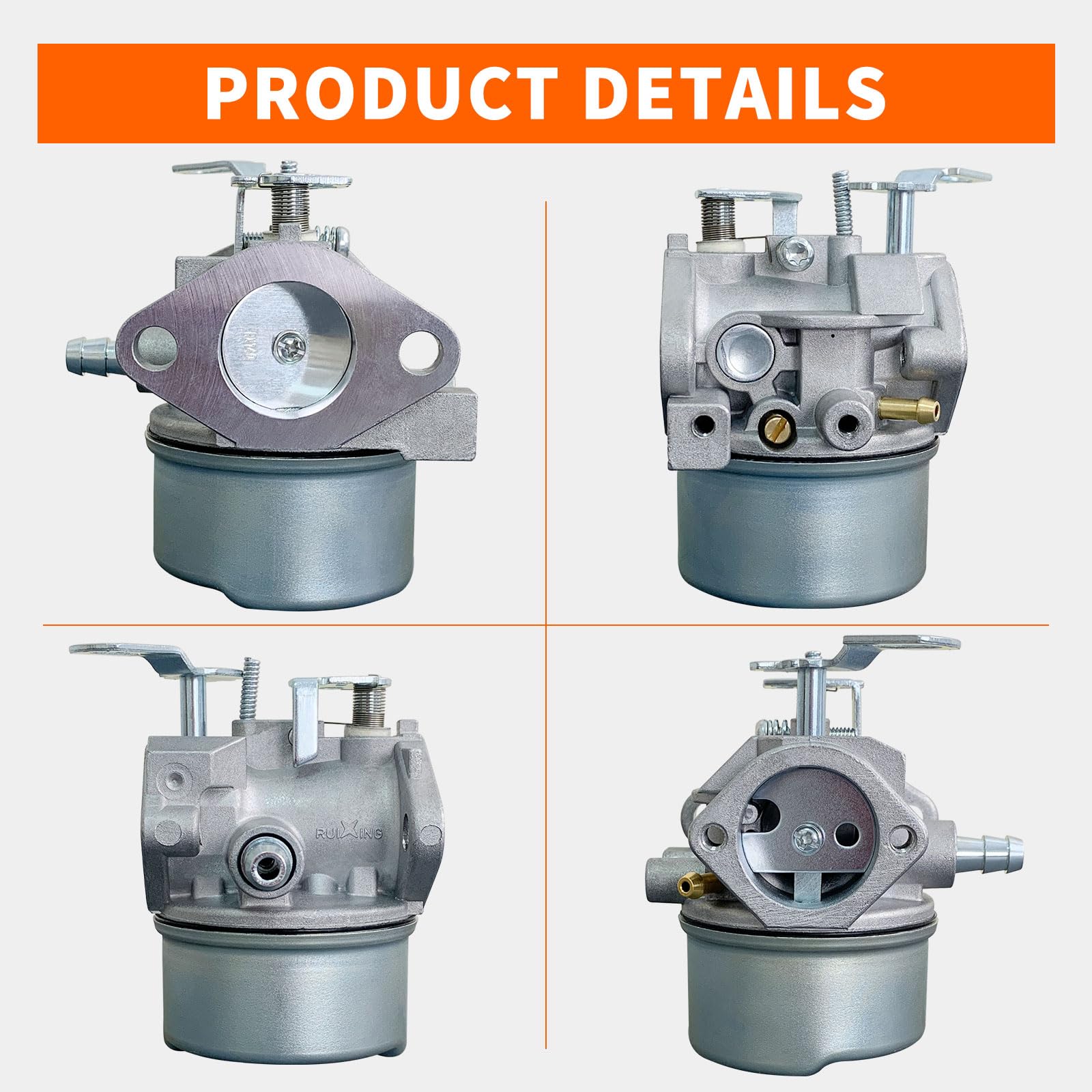 ALFUL Ruixing 640052 fuel filter included to promote cleaner fuel flow.