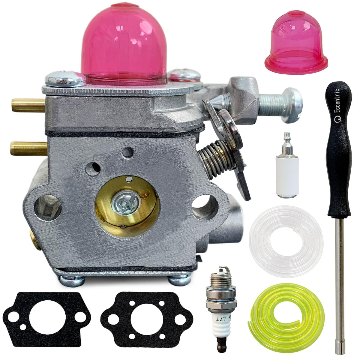 ALFUL Ruixing 753-06190 carburetor for Craftsman WS2200 improves fuel efficiency during yard work.