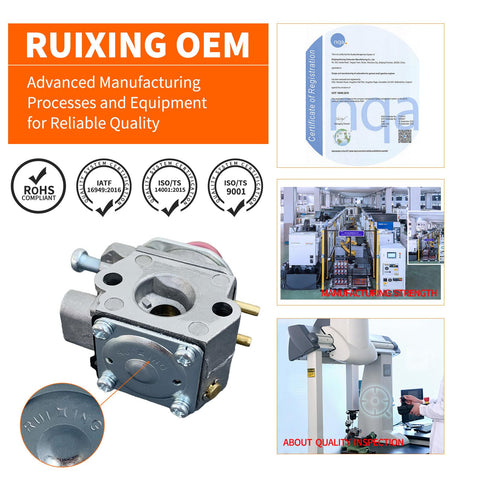 ALFUL Ruixing 753-06190 carburetor for Troy-Bilt TB22EC enables reliable starts and smooth operation.