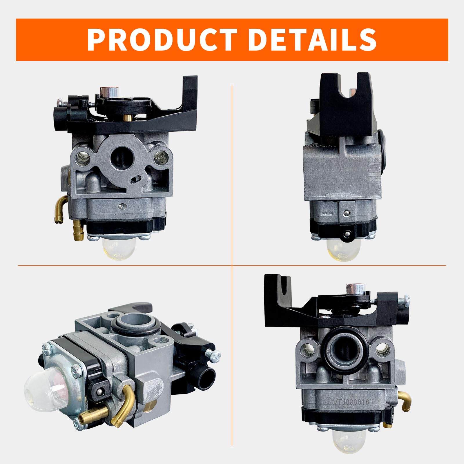 ALFUL Ruixing carburetor air filter included for clean intake