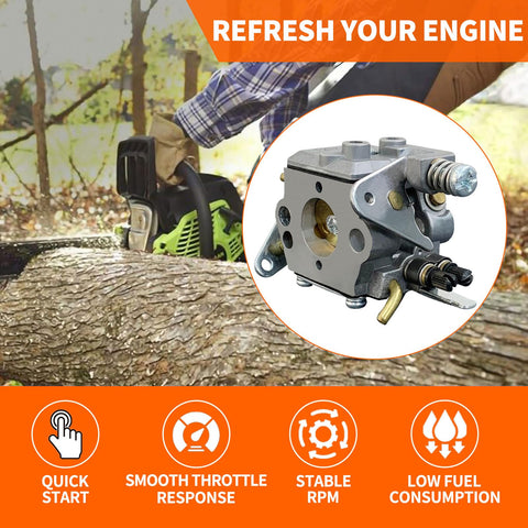 ALFUL Ruixing carburetor air filter and primer promote clean airflow.