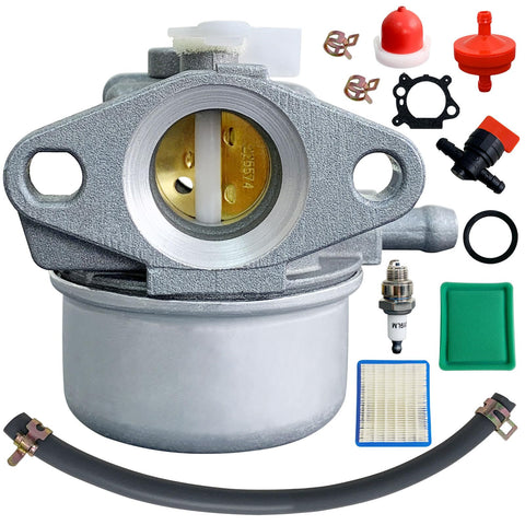 ALFUL Ruixing 799868 carburetor front view showing compatibility with Briggs & Stratton engines