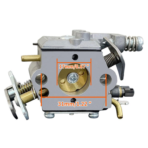 ALFUL Ruixing carburetor fuel filter and lines help steady supply.