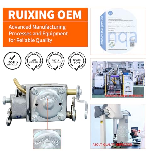 Ruixing primer bulb in kit aids quick starting for Poulan Pro PR4218.