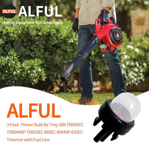 ALFUL primer-bulb with included fuel-line simplifies installation and reduces downtime.