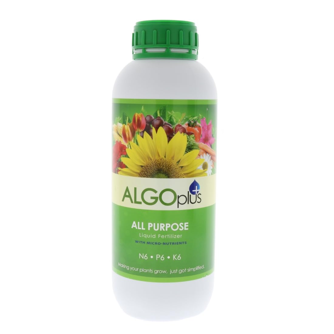 Algoflash All Purpose Formula bottle ready for versatile plant care and easy application.