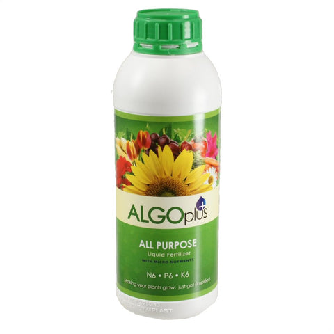 Algoflash All Purpose Formula being poured to start nourishing growth.