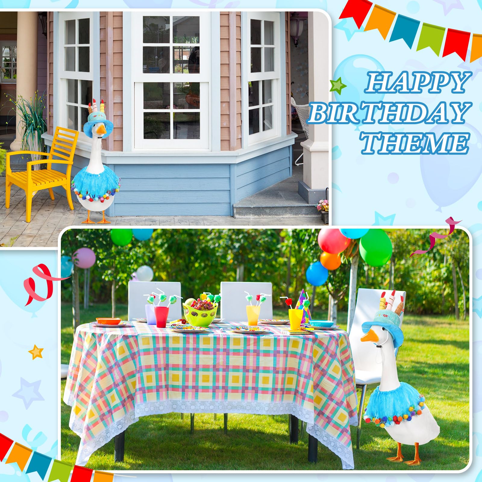 Aliceset versatile decor for porch, patio, or indoor display