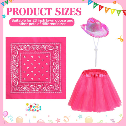 Aliceset lace tutu skirt adds vintage charm to your 23 inch goose display.