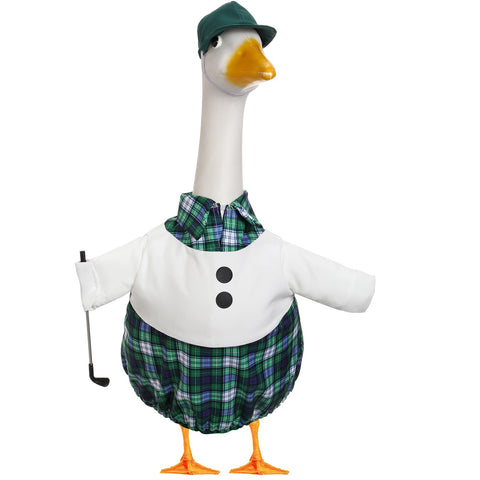 AliceSet golfer goose outfit 23-inch adds cheerful garden charm.