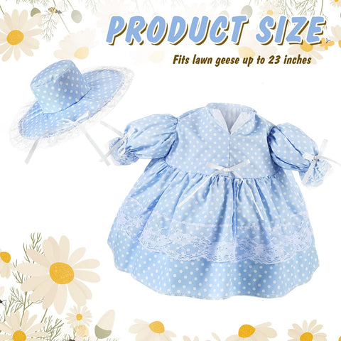 Aliceset daisy hat goose outfit adds bright spring charm to garden decor