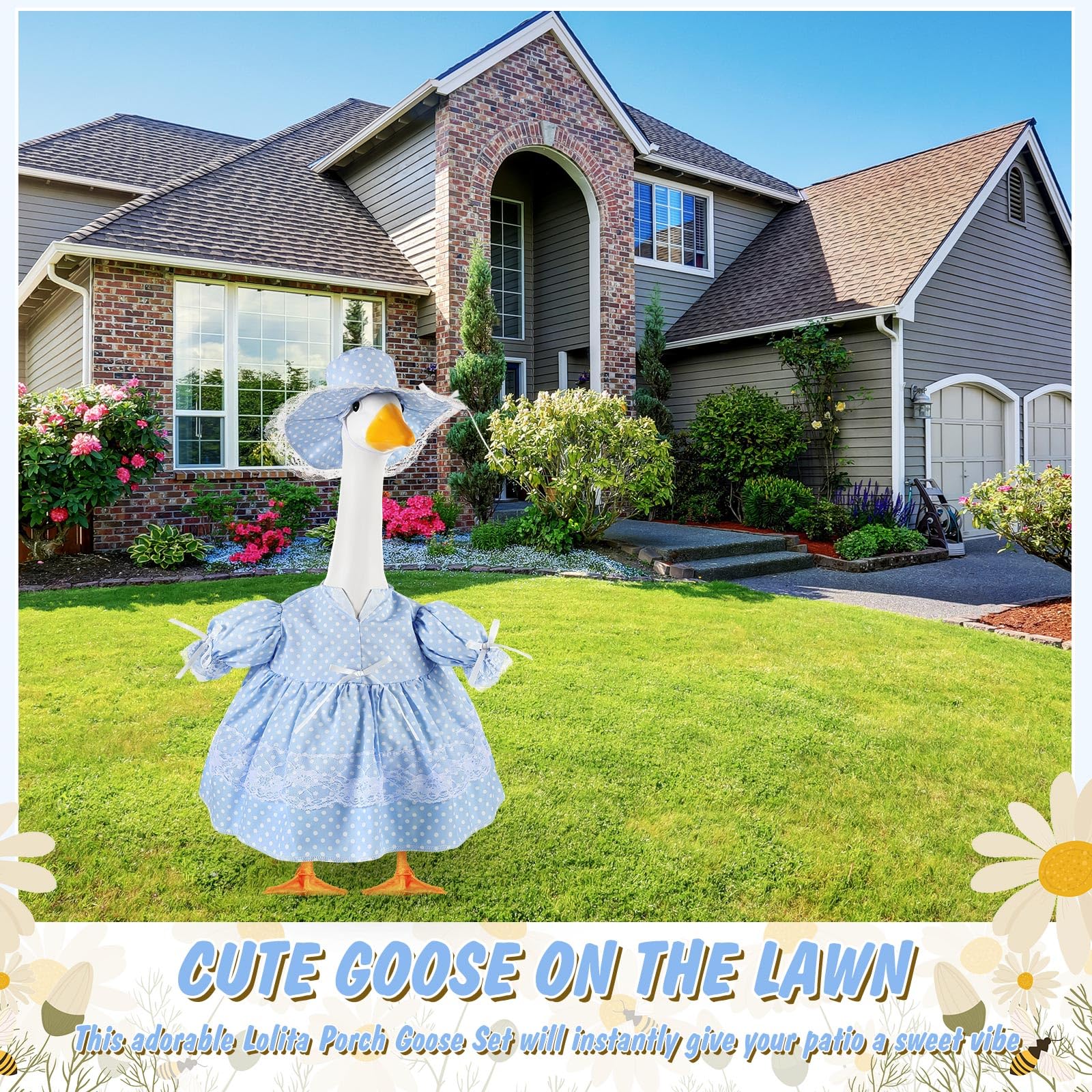 Aliceset ready-to-use outfit kit makes gifting goose decor easy