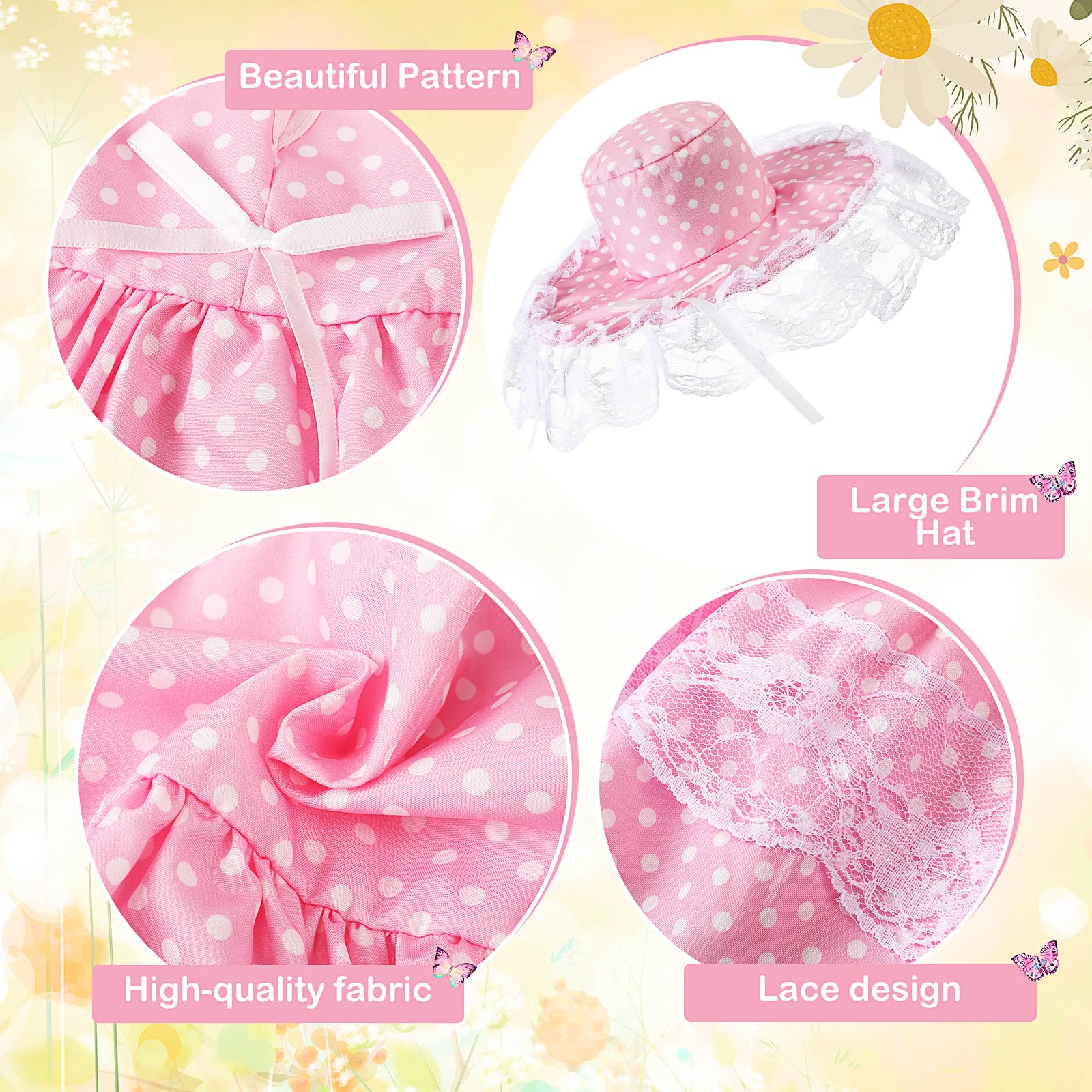 Close-up of pink fabric shows durable polyester and color retention.