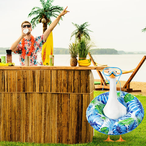 Aliceset garden party decor creates a colorful focal point in outdoor spaces.