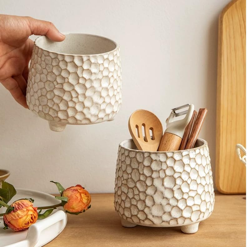 Alikexin versatile planter display for shelf, desk, or kitchen island.