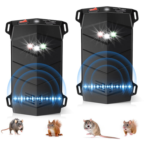 Alikguu rodent repellent under-hood ultrasonic deterrent keeps engines mouse-free