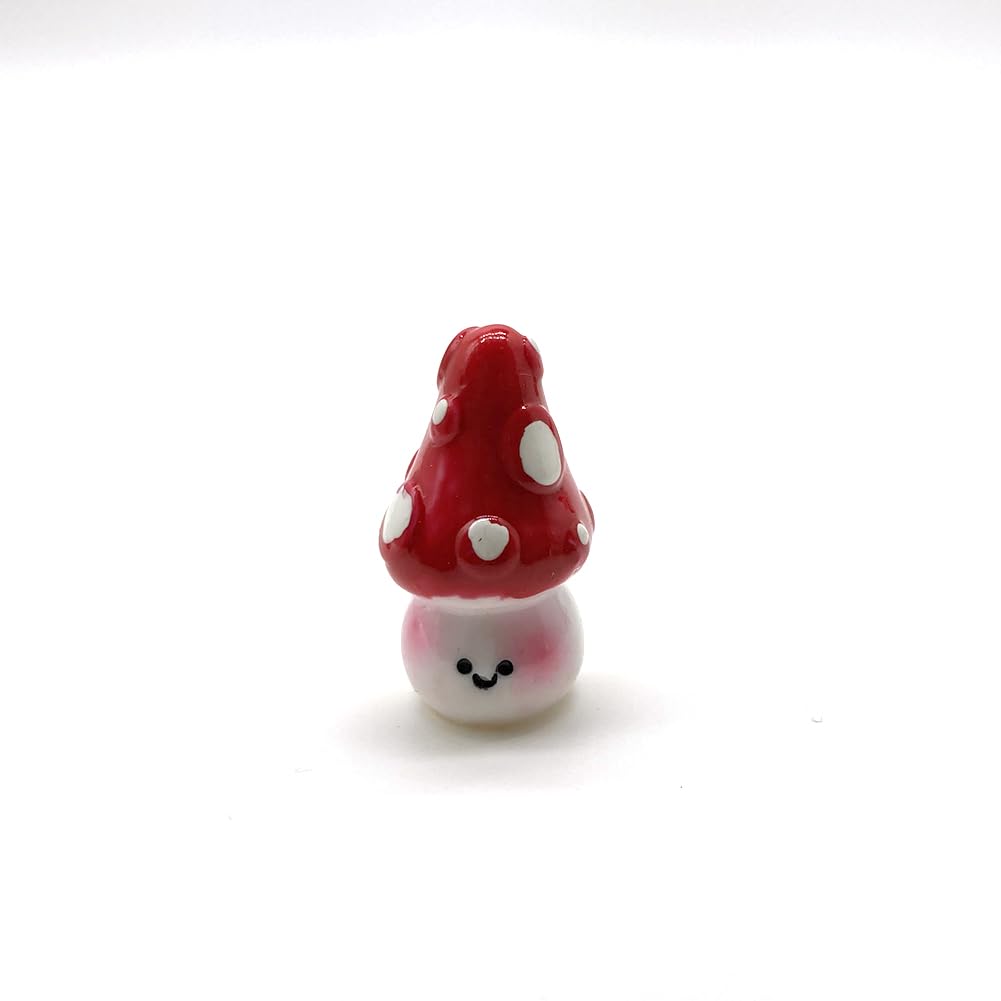 Aliotech colorful mushrooms brighten mini landscape and bonsai setups.
