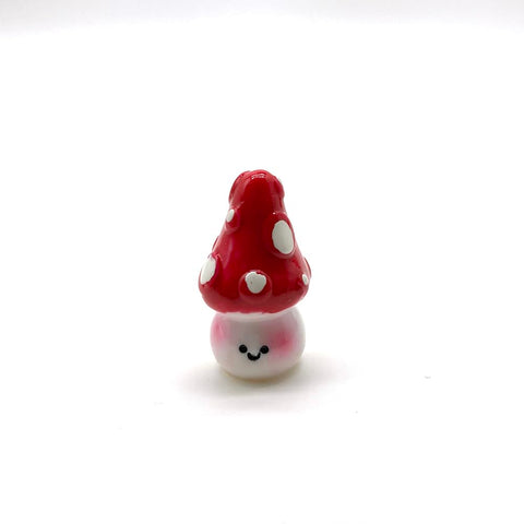 Aliotech colorful mushrooms brighten mini landscape and bonsai setups.