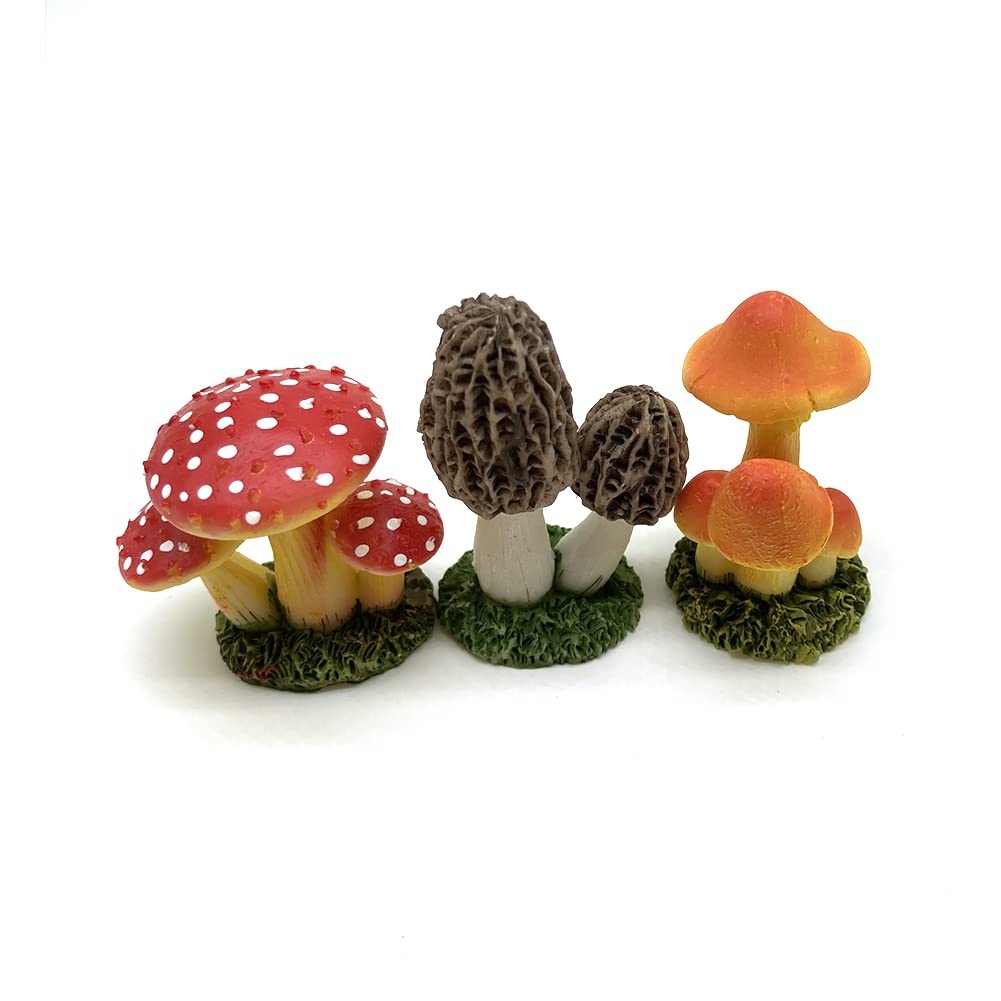 Aliotech mushroom statues suit photography props and gifting.