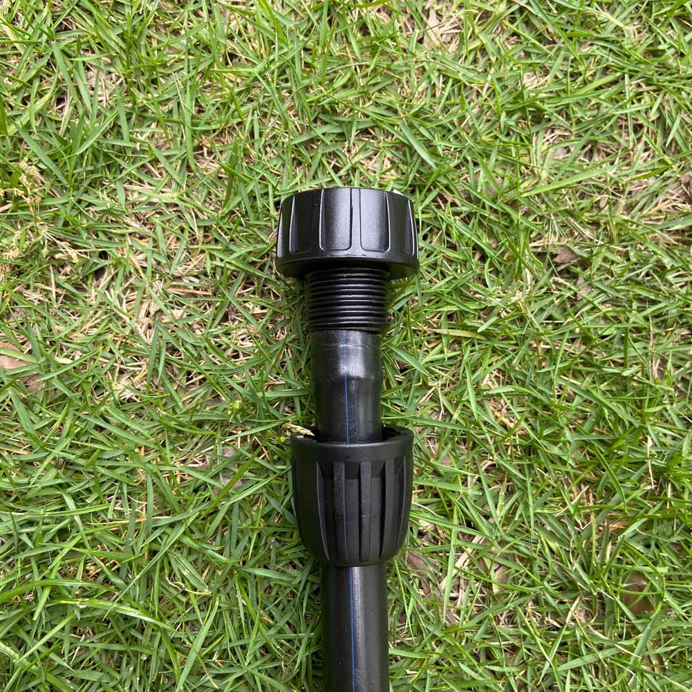 ALKARMA simple connect system for garden irrigation and soaker hose setups.