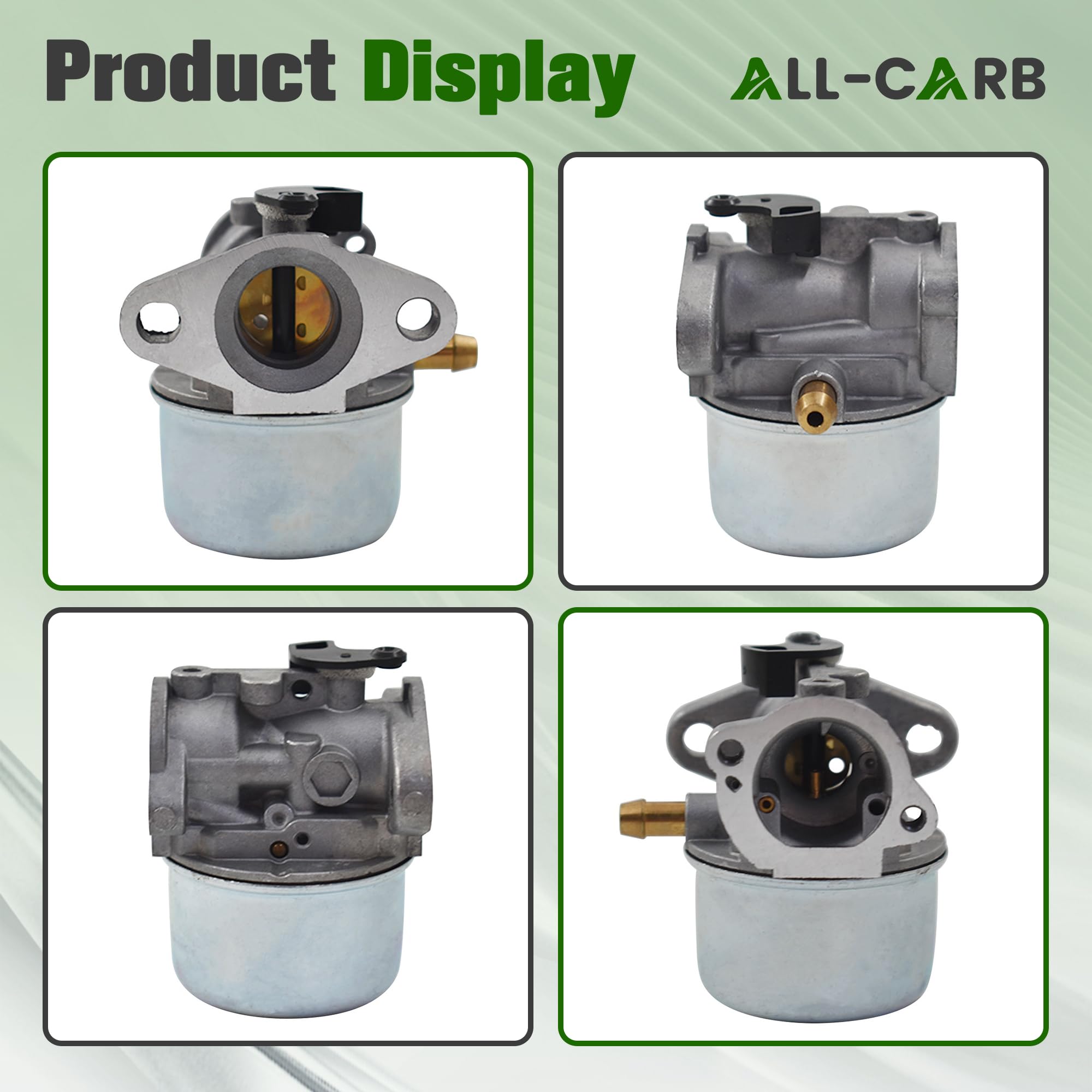 ALL-CARB Briggs Stratton models 120–122 series compatibility for easy replacement.