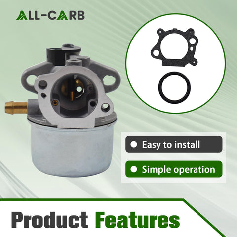 ALL-CARB gasket for carburetor ensures a tight seal and leak-free operation.
