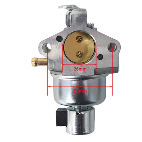 ALL-CARB package included components with carburetor, gasket, fuel line, and plug.