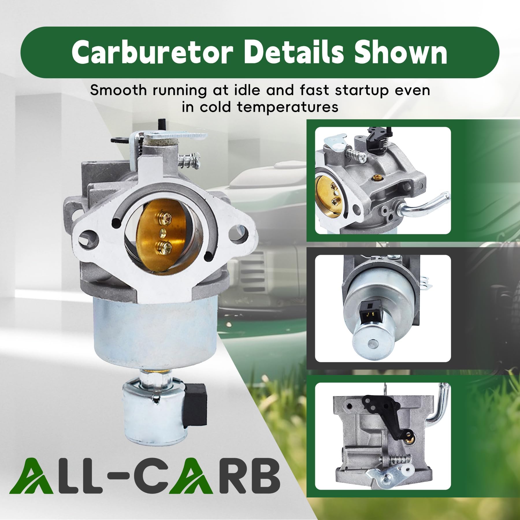 ALL-CARB compatibility notes help verify fit before purchase.