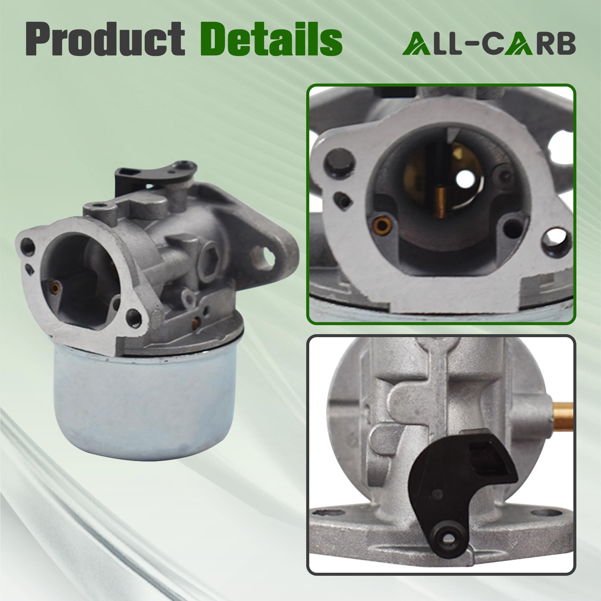 ALL-CARB carburetor kit simplifies installation on 4-7HP engines.