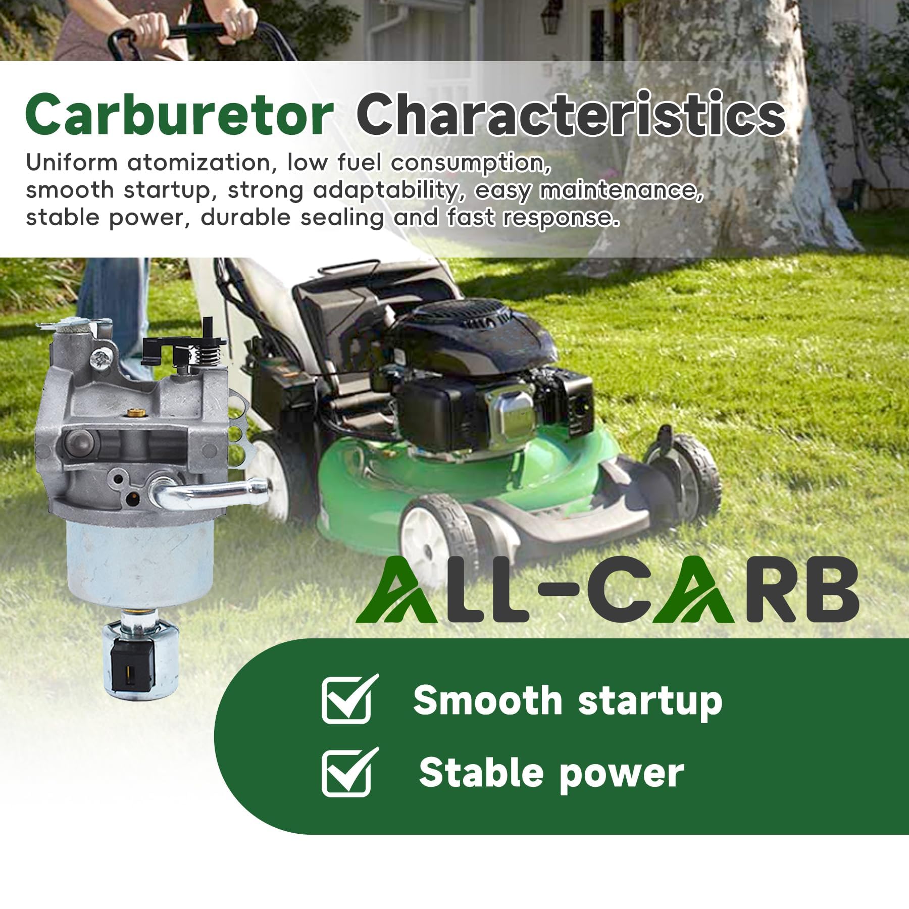 ALL-CARB installation tips help with easier replacement.