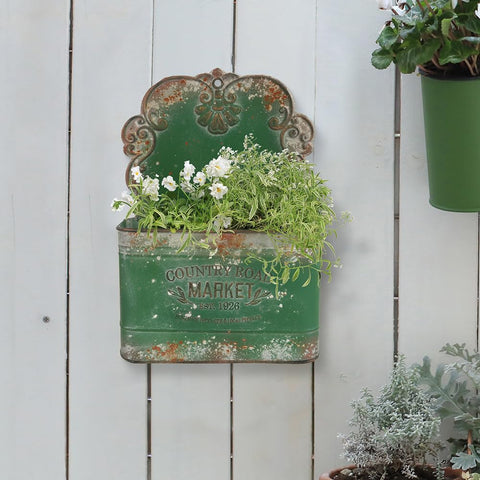 All Chic rustic vintage detail adds timeless decor for porches and patios