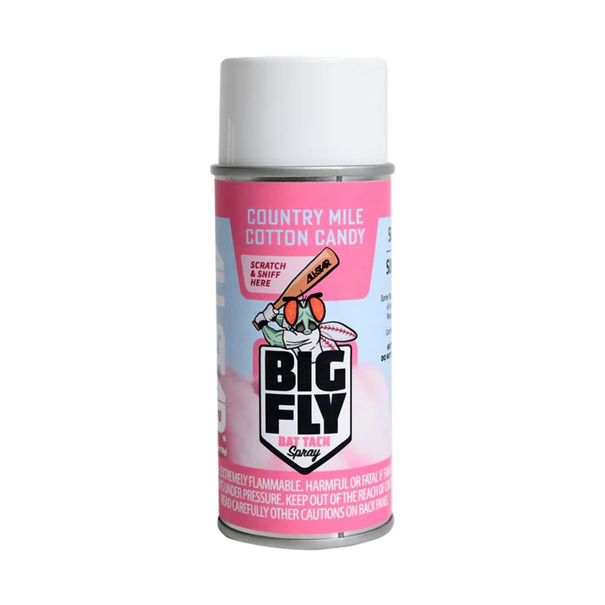 All-Star Big Fly bat grip spray Country Mile Cotton Candy for focused, confident swings