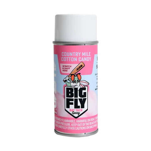 All-Star Big Fly bat grip spray Country Mile Cotton Candy for focused, confident swings