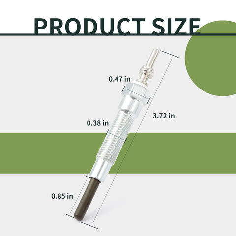 ALLCSM glow plug compatible with Gen 1 and Gen 2, hassle-free fit.