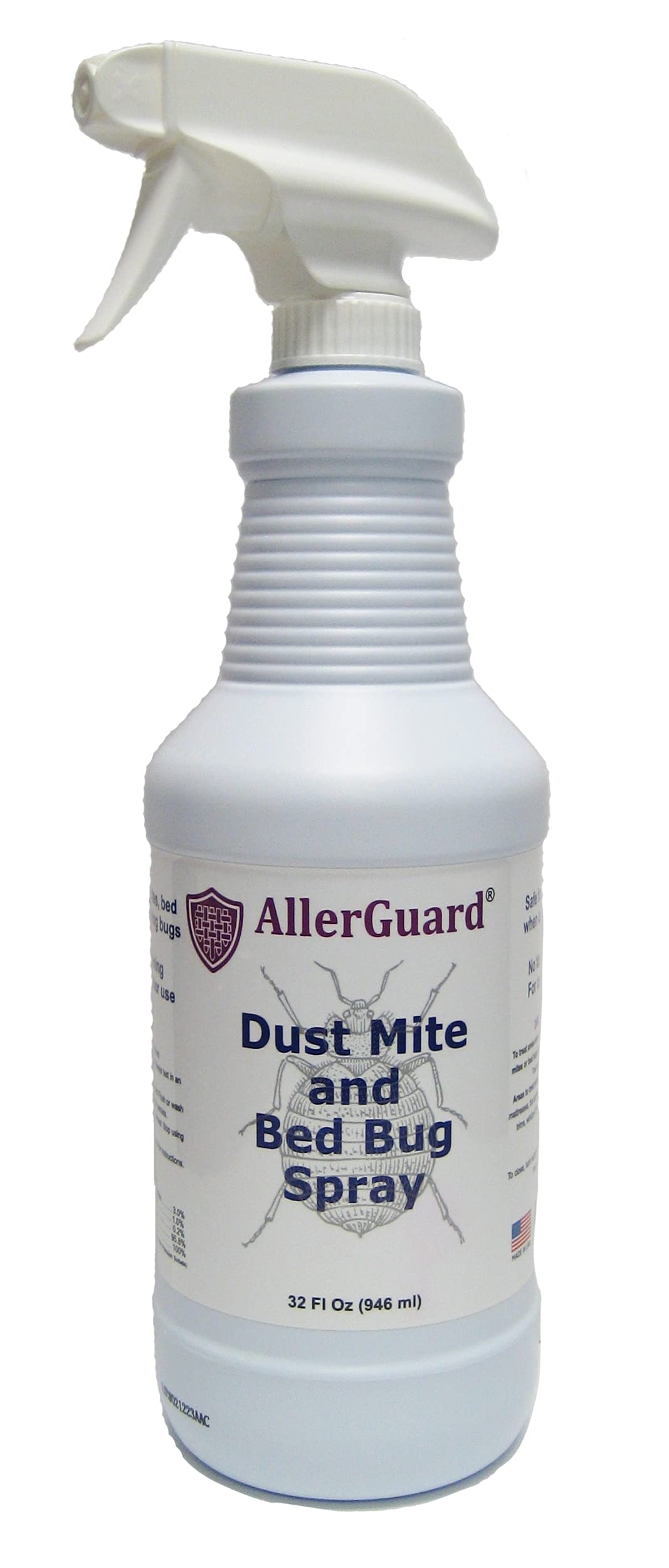 AllerGuard spray bottle demonstrates fast-acting pest control at home.