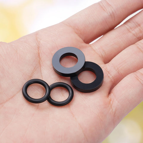 Alloxity gasket demonstrates 18.5 mm outer diameter for precise fit.
