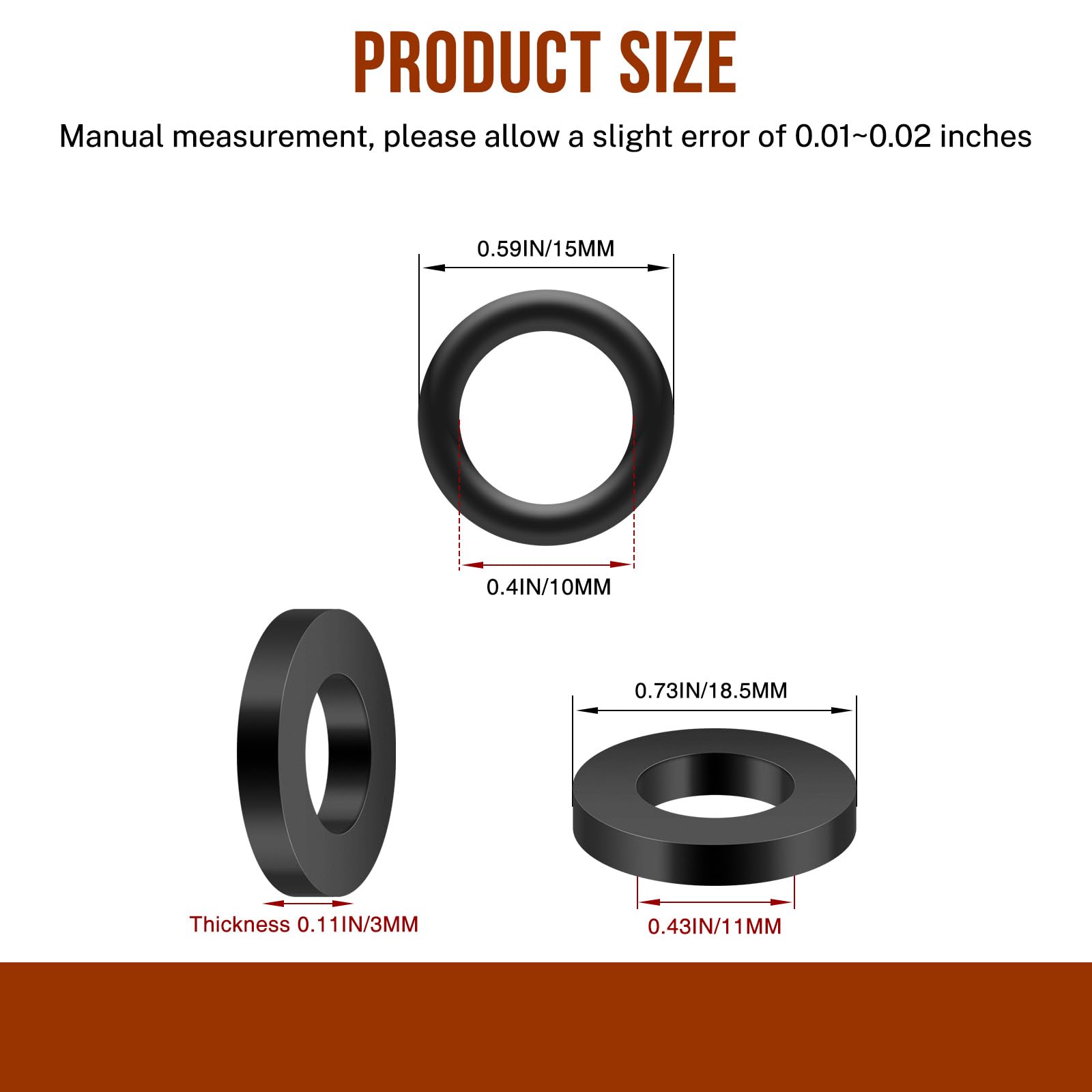 Alloxity propane fittings seals provide durable, tight sealing for gas hardware.