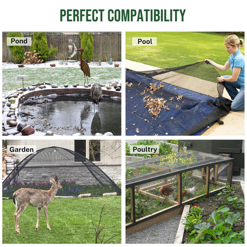 Alloxity stakes and zip ties demonstrate fast tool free installation.