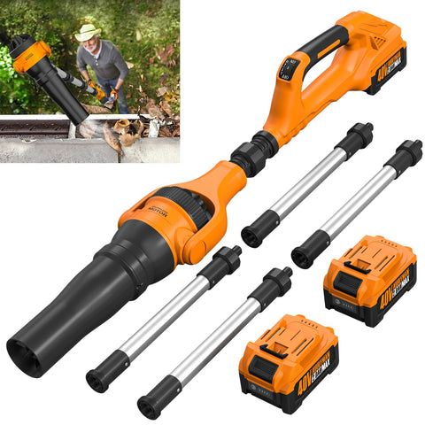 Alloyman roof gutter cleaning with extendable pole for safe ladder-free debris removal