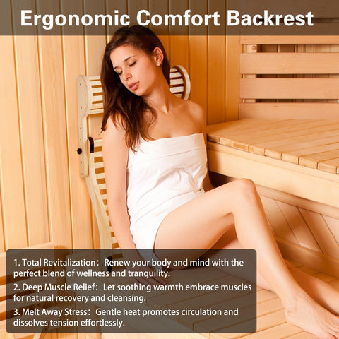ALLOYNIX durable bamboo resists warping for long-lasting sauna sessions