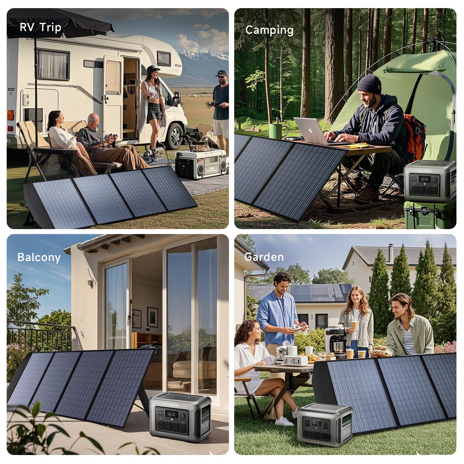 ALLPOWERS SP033 PET surface durability in outdoor use