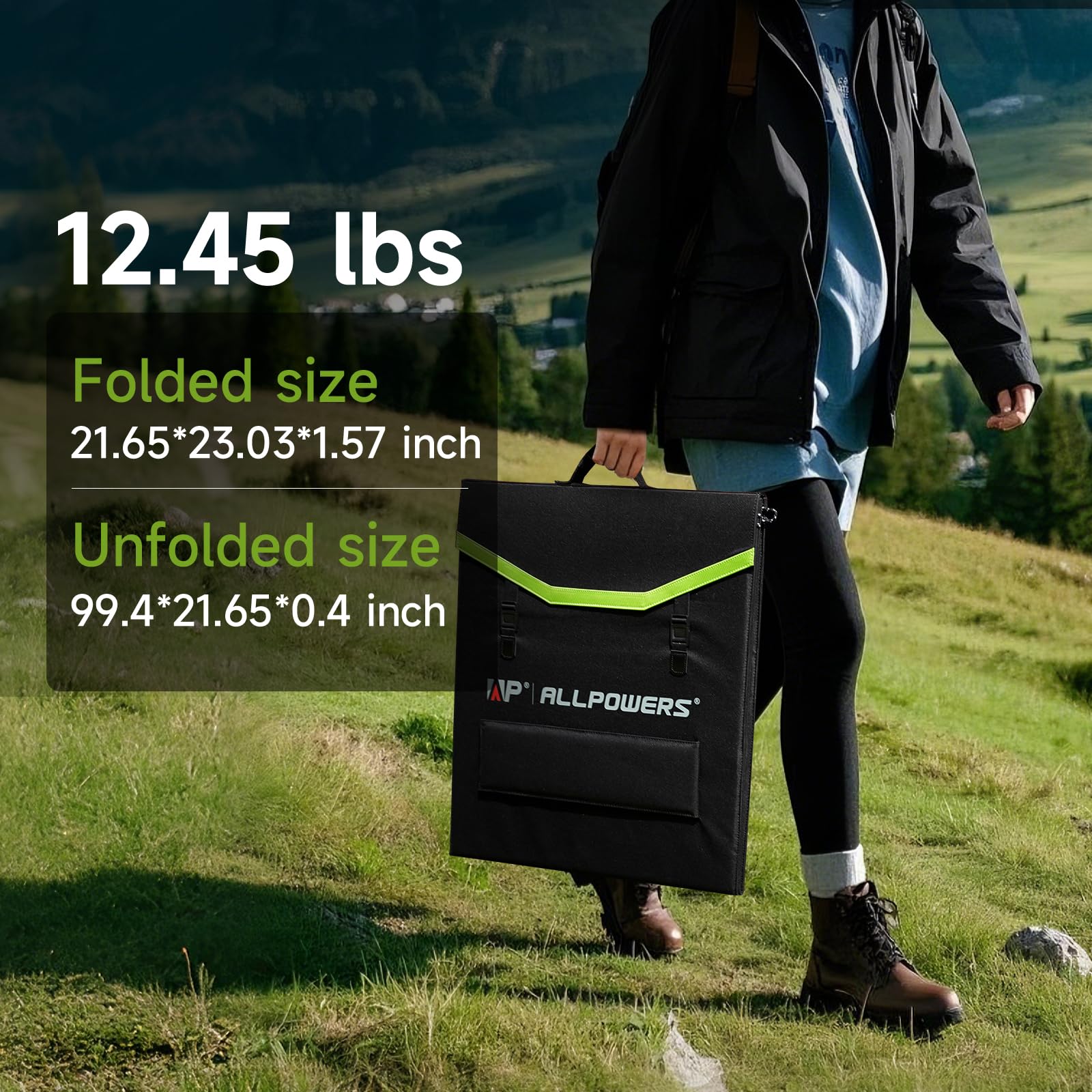 ALLPOWERS SP033 ultralight design for easy transport