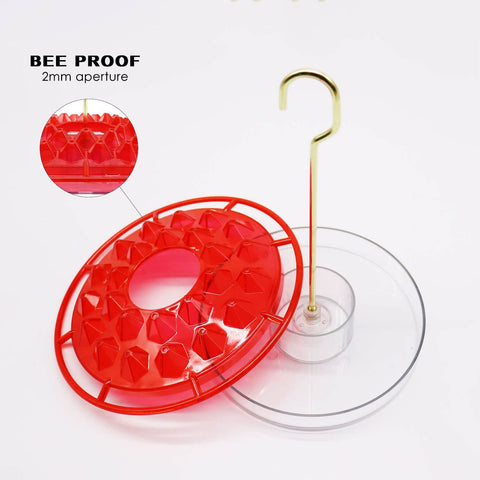 ALLSLOTX hummingbird feeder leak-proof design prevents drips.