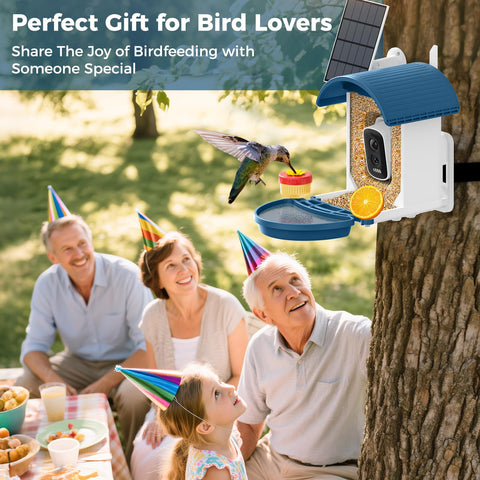 Allweviee birdfeeder app notifications keep you instantly updated.