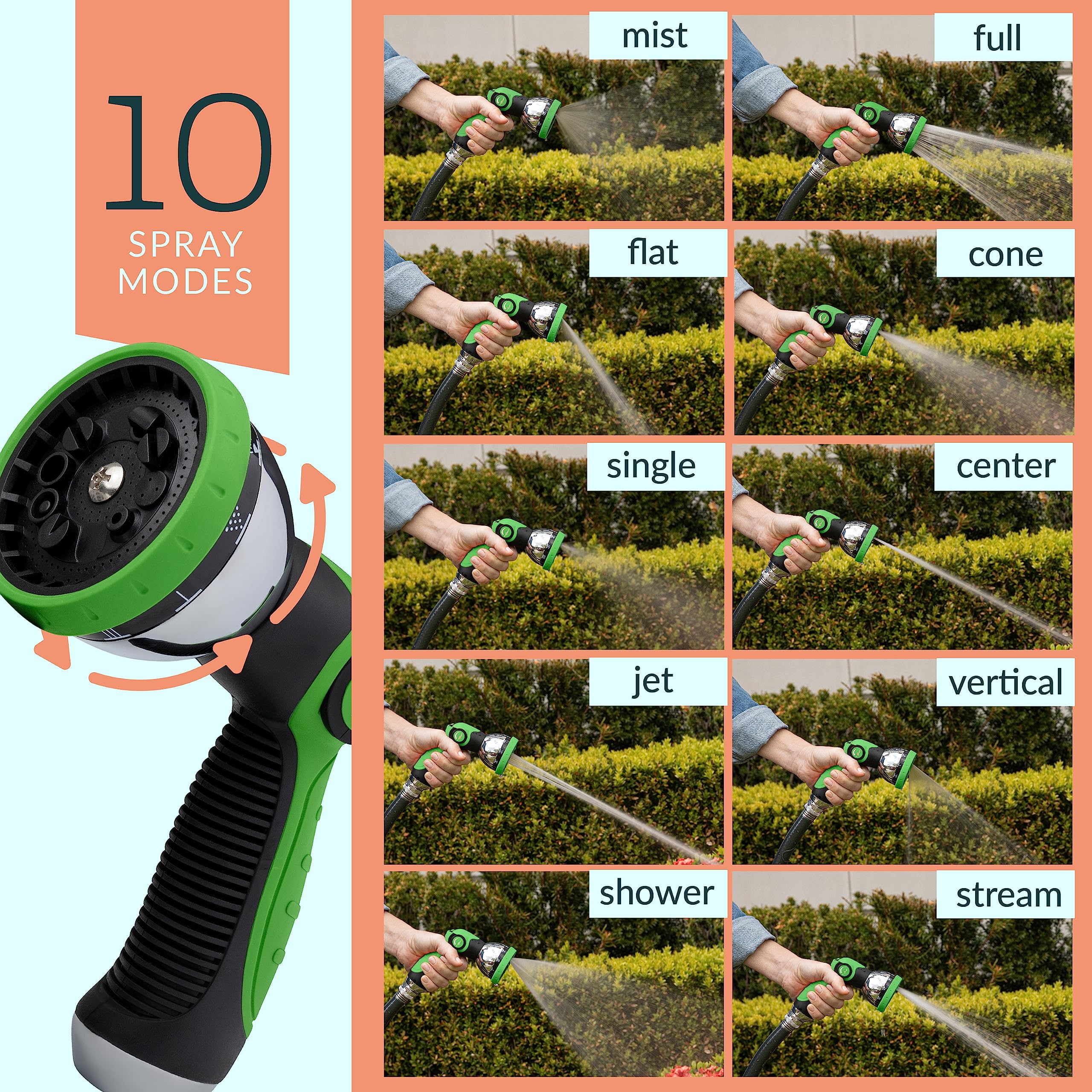 AlmaDirect Alma garden nozzle durable-materials resist corrosion and leaks