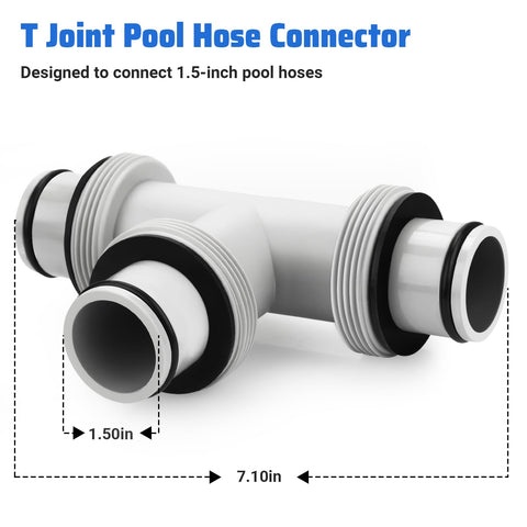 Alocs hose connector kit ready for quick pool hose setup.